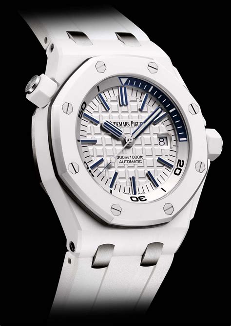 all white audemars piguet